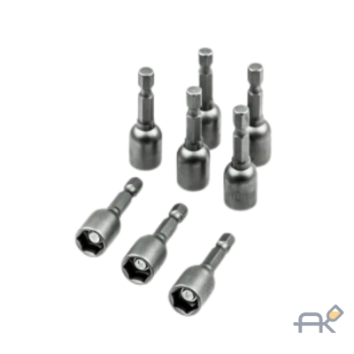 Насадки - головки шестигранные - 1/4 8 - e1477